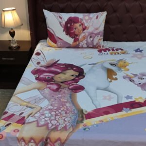 Mia and Me Cartoon Bed Sheet